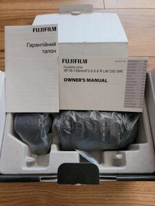 Fujifilm 18-135mm f3.5-5.6 WR, новий.