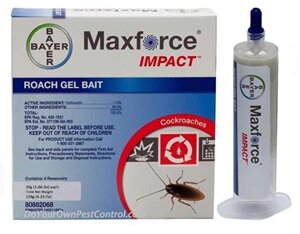 Гель від тарганів Maxforce IMPACT, 30 г (Bayer) Оригінал 100%