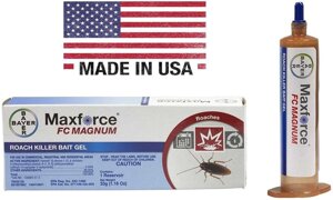 Гель від тарганів Maxforce MAGNUM Roach Gel, 1 шприц, 33г (Bayer, США)