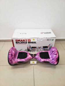 Гіроборд 10 дюймів Smart Balance Wheel Рожевий космос