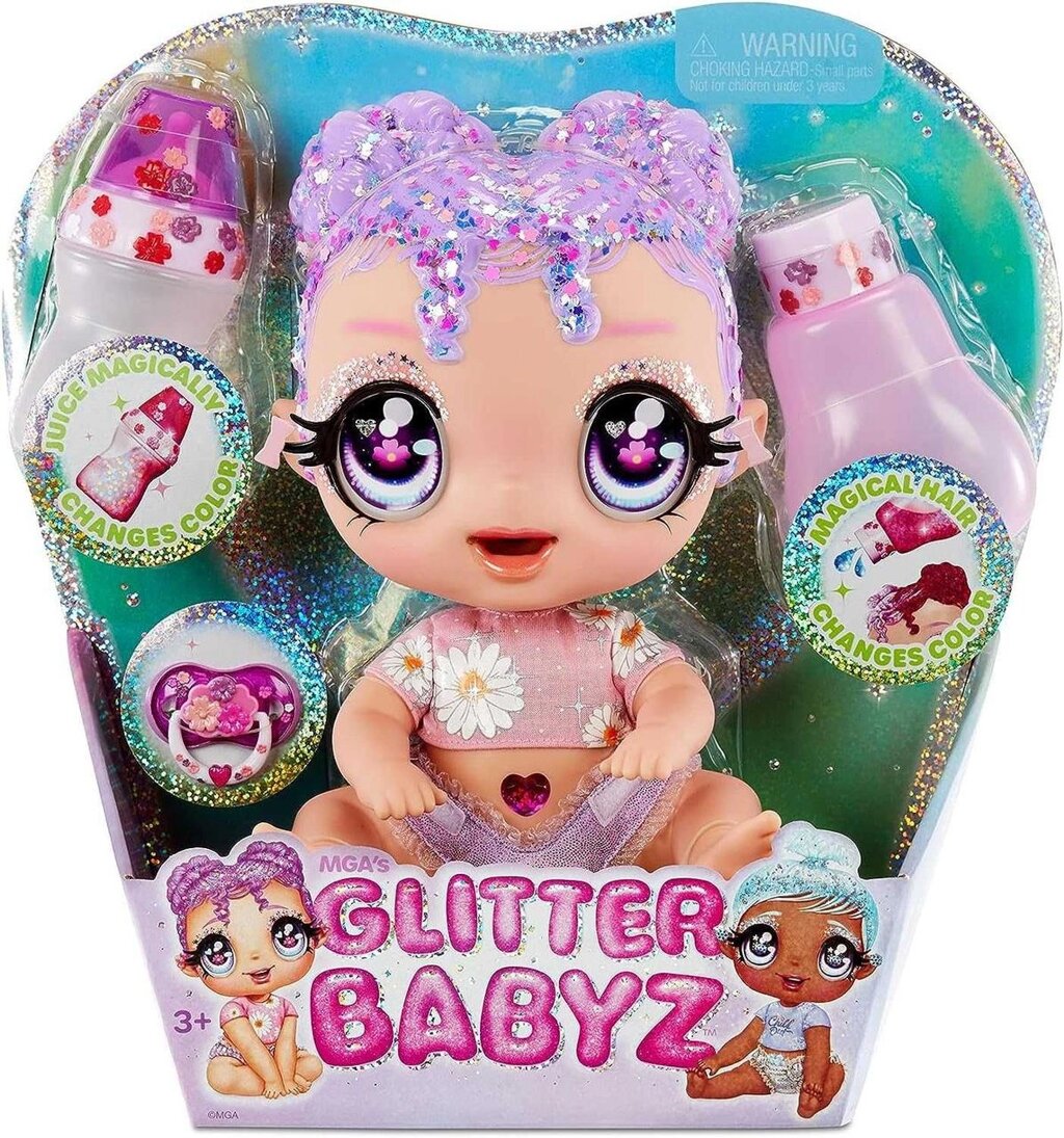 Глітер Бебіс Ліла Уайлдбум Glitter BABYZ Lila Wildboom Baby від компанії ARTMOS - Інтернет магазин - фото 1