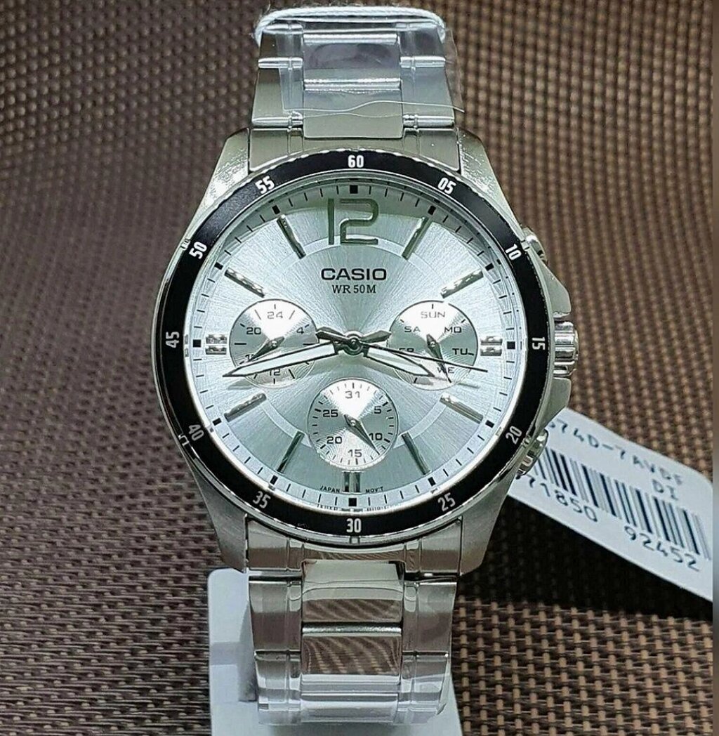 Годинник Casio MTP-1374D-7A наручний чоловічий з гарантією на 2 роки від компанії ARTMOS - Інтернет магазин - фото 1