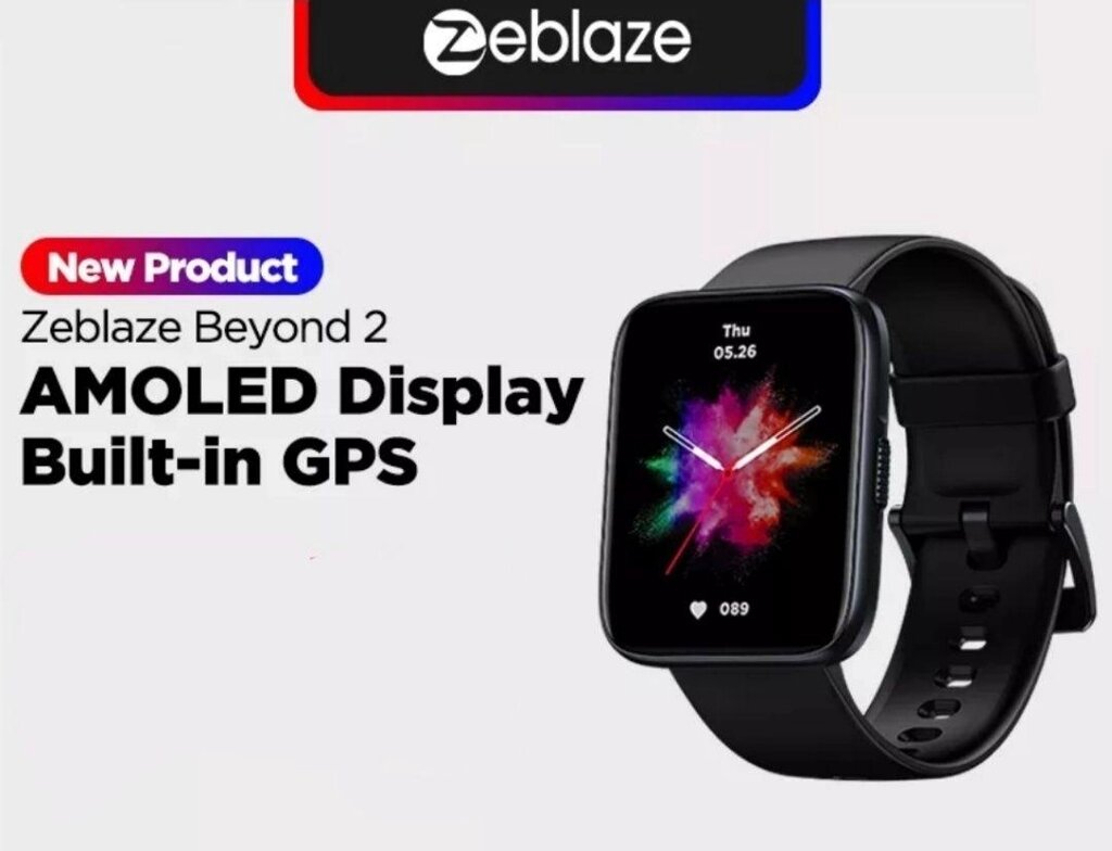 Годинники Zeblaze Beyond 2 smart watch BT музика трекер band смарт годінник від компанії ARTMOS - Інтернет магазин - фото 1