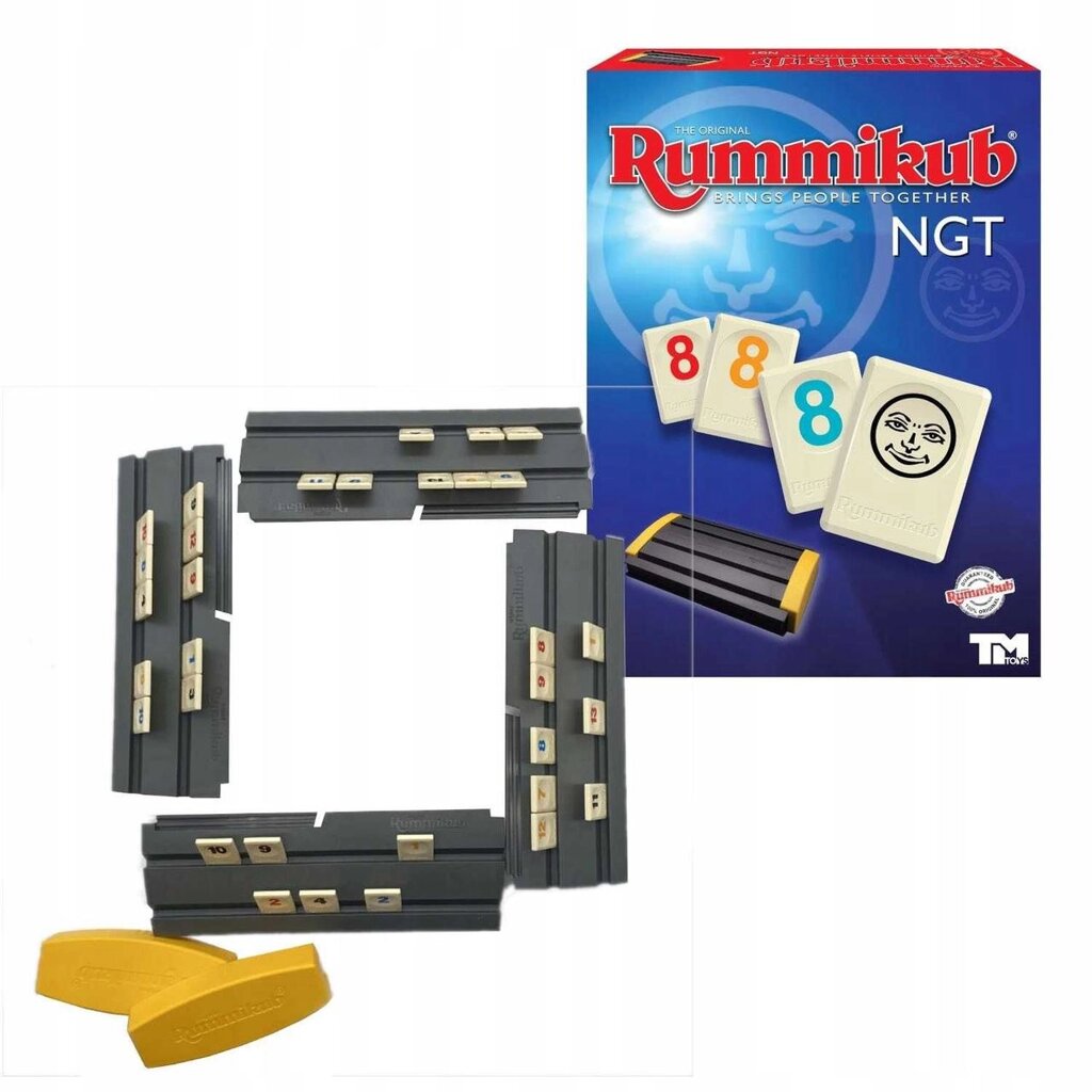 Гра Руммікуб, Rummikub NGT TM TOYS, пластикові фішки від компанії ARTMOS - Інтернет магазин - фото 1