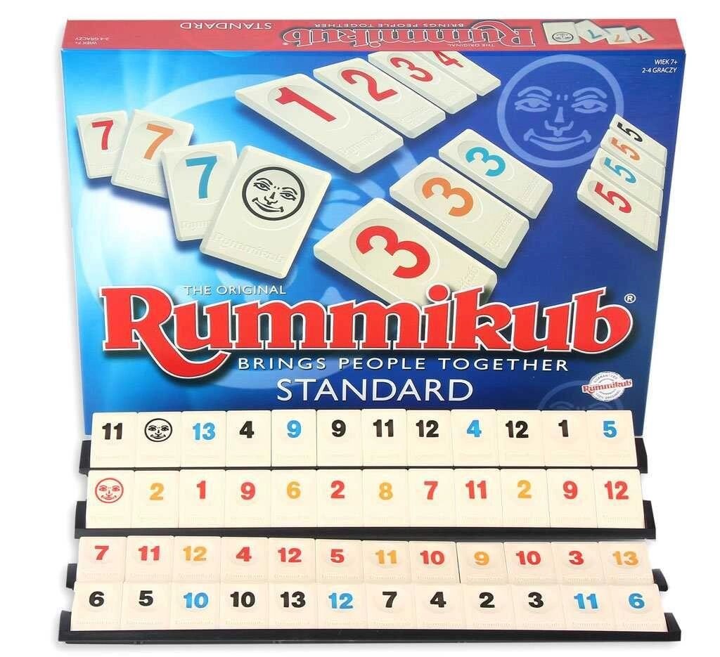 Гра Руммікуб Стандарт, Rummikub Standard, польська версія від компанії ARTMOS - Інтернет магазин - фото 1