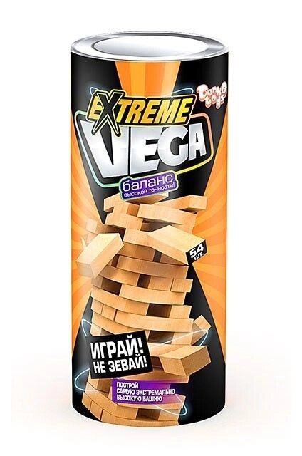 Гра Vega extreme (міні), дженга, вега, jenga, Danko Toys (54 бруски) від компанії ARTMOS - Інтернет магазин - фото 1