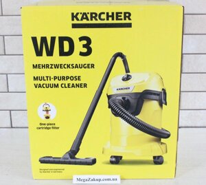 Господарський пилосос Karcher WD 3 Новий! в наявності! Оригінал!