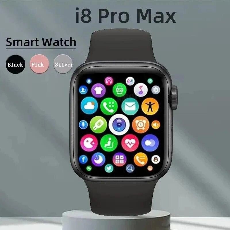 I8 Pro, Смарт годинник, smart watch, годінник, фітнес трекер. Нові. акція від компанії ARTMOS - Інтернет магазин - фото 1