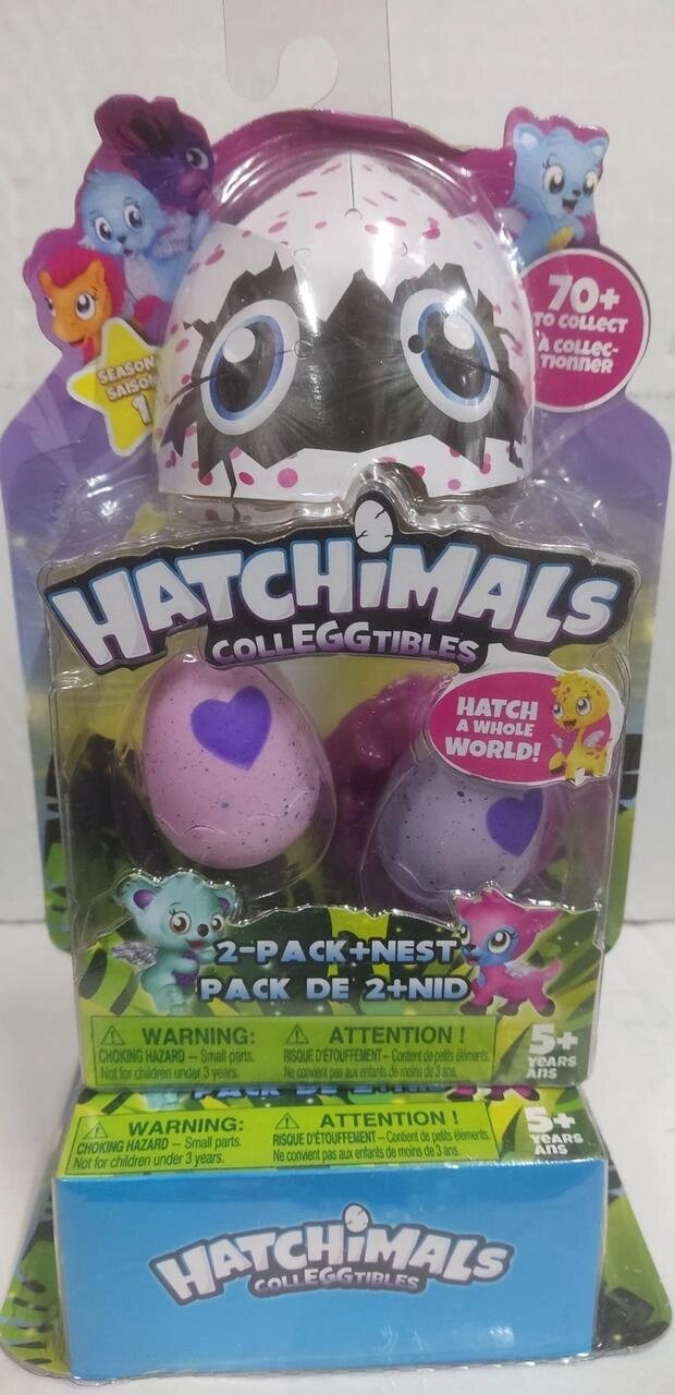 Іграшка в яйці Хетчімалс HATCHIMALS Season 1 світиться в темноті від компанії ARTMOS - Інтернет магазин - фото 1