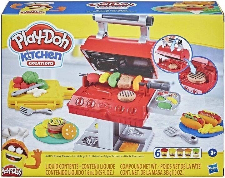 Ігровий набір Плей До Гриль Play-Doh Kitchen Creations Grill &#x27,n від компанії ARTMOS - Інтернет магазин - фото 1