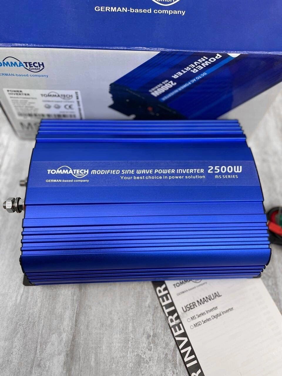 Інвектор TommaTech 12V/220v 2500w від компанії ARTMOS - Інтернет магазин - фото 1