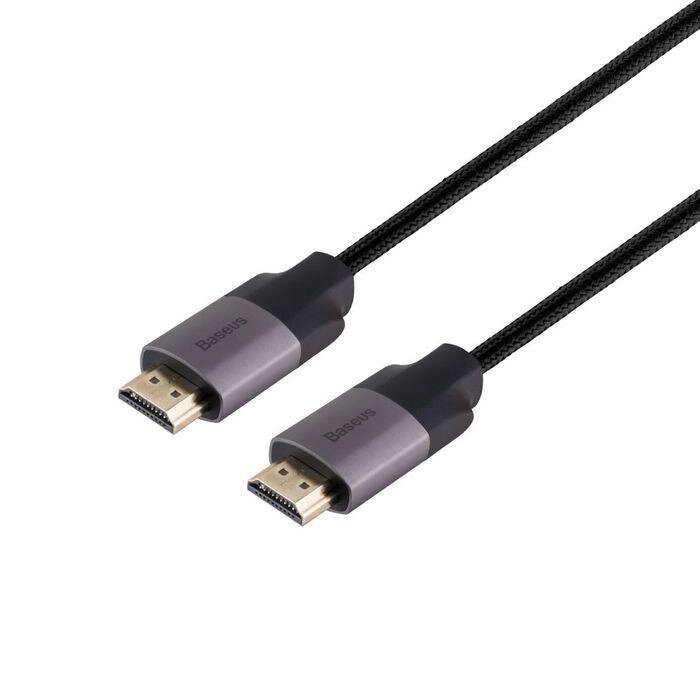 Кабель Baseus CAKSXC HDMI 2m ЧорноСірий від компанії ARTMOS - Інтернет магазин - фото 1