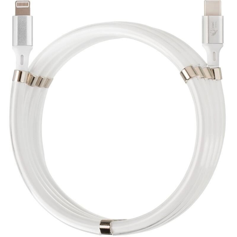 Кабель USB Cable Krazi Super KZUC001 LightningTypeC White від компанії ARTMOS - Інтернет магазин - фото 1