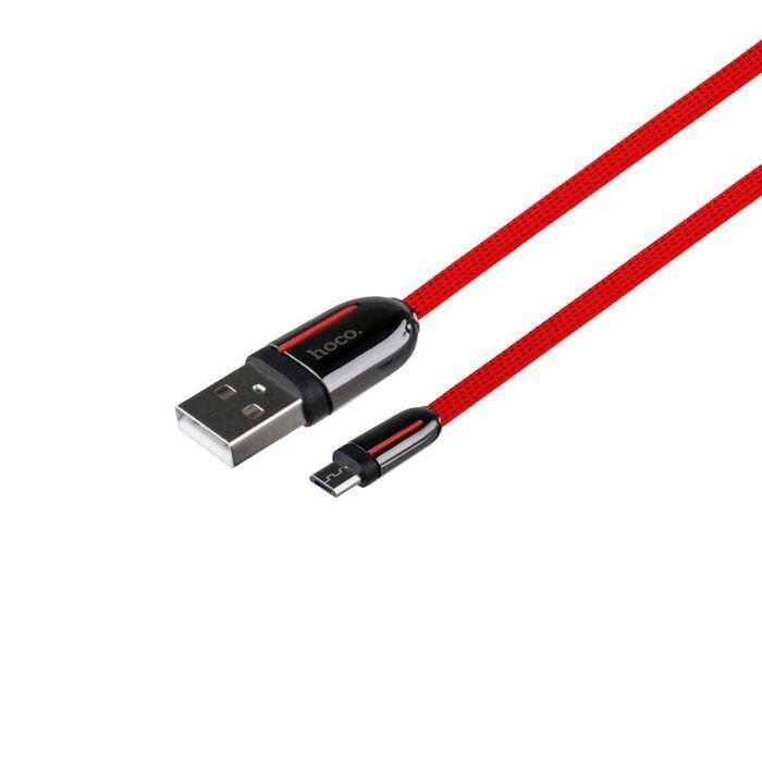 Кабель USB Hoco U74 Grand USB Micro USB QC 3.0 2,4 А 1,2 м Червоний від компанії ARTMOS - Інтернет магазин - фото 1