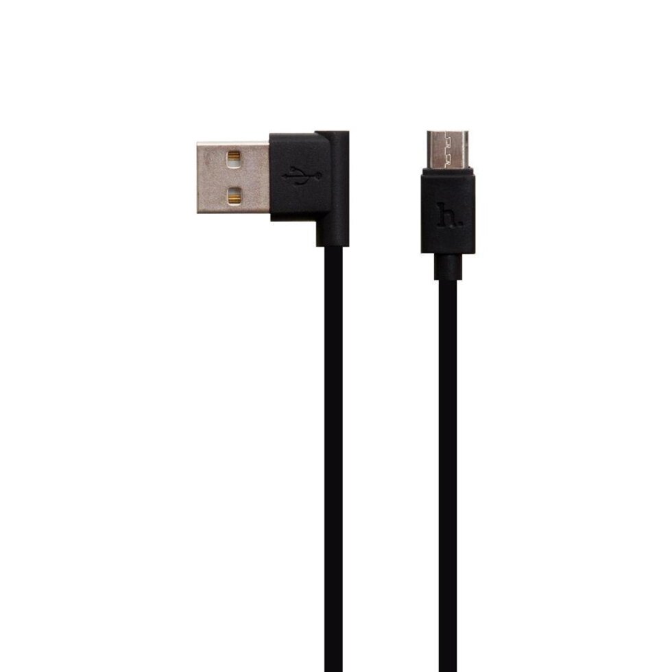 Кабель USB Hoco UPM10 L Share USB Micro USB 1,2 м Чорний від компанії ARTMOS - Інтернет магазин - фото 1