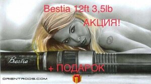 Коропове вудлище Orient Rods Bestia 12ft 3,5lb