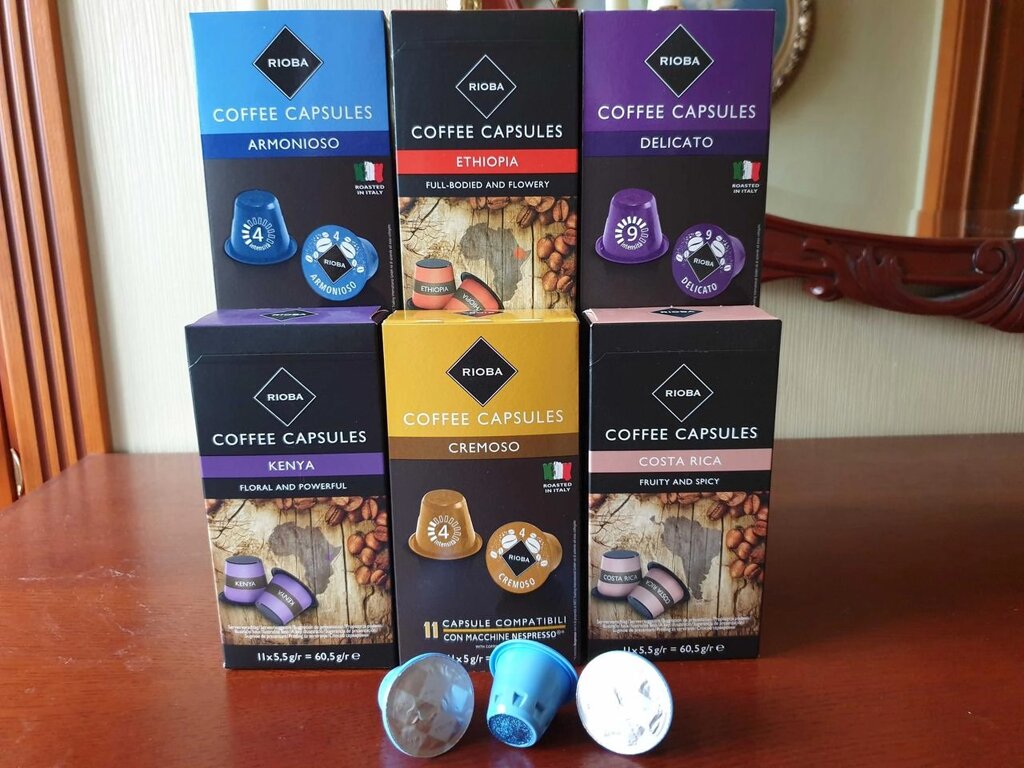 Кавові капсули для кавомашини Nespresso (виробництво Німеччина) від компанії ARTMOS - Інтернет магазин - фото 1