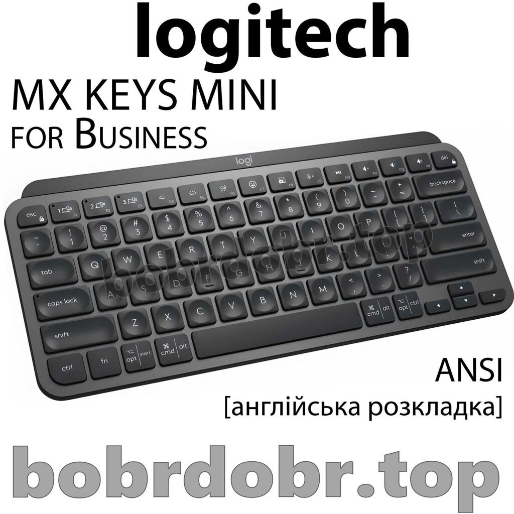 Клавіатура бездротова Logitech MX KEYS MINI for Business (US  ANSI) від компанії ARTMOS - Інтернет магазин - фото 1