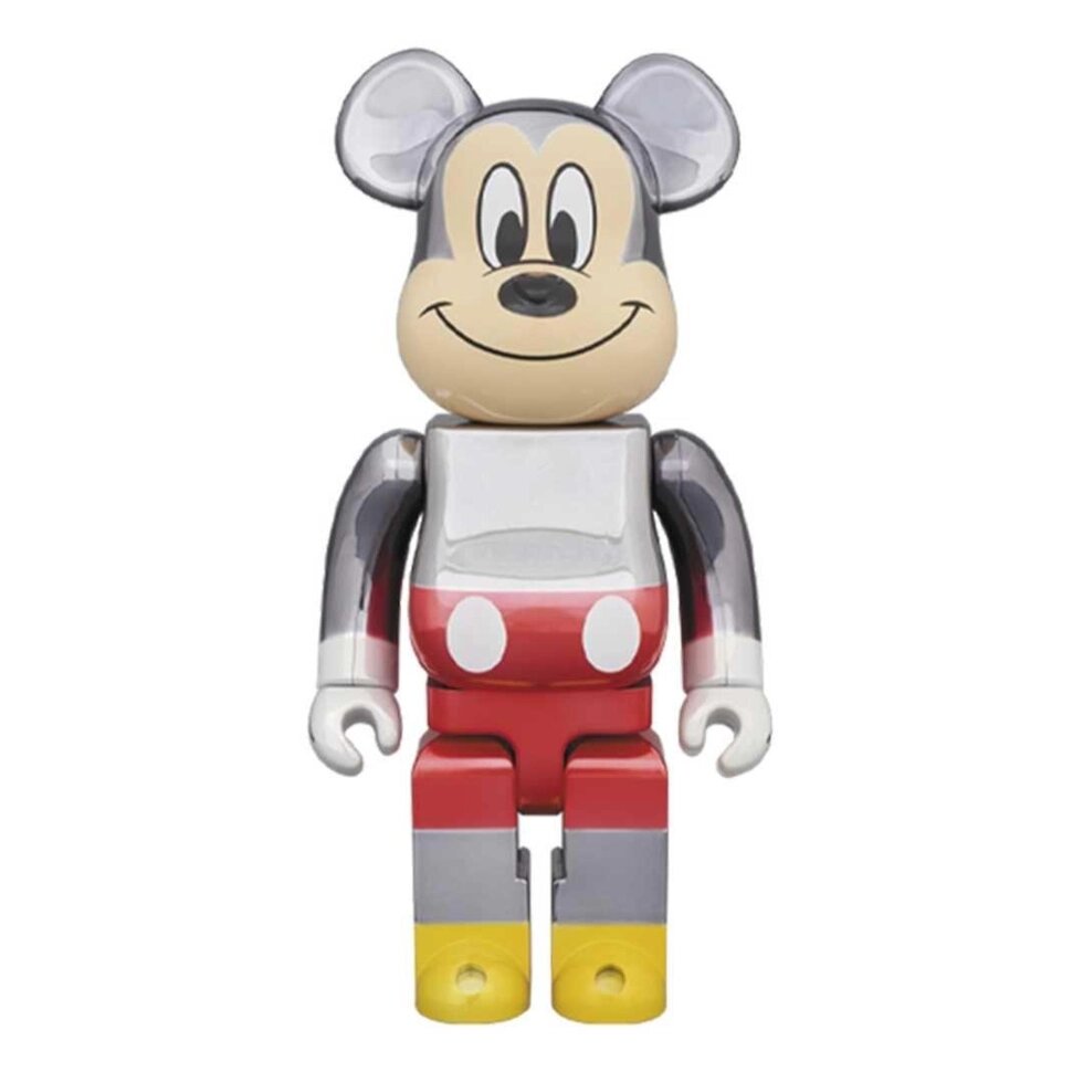 Колекційна фігурка Bearbrick x Fragment Mickey Mouse 400% від компанії ARTMOS - Інтернет магазин - фото 1