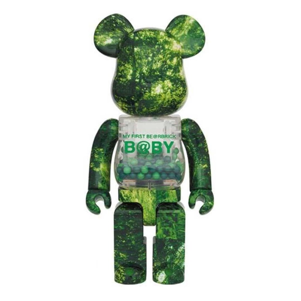 Колекційна фігурка My First Bearbrick Baby Forest Green 400% від компанії ARTMOS - Інтернет магазин - фото 1