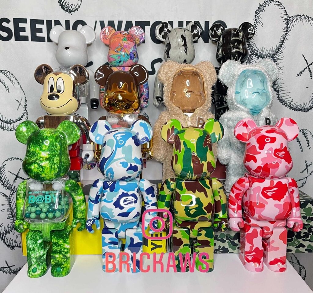 Колекційні фігурки Bearbrick від компанії ARTMOS - Інтернет магазин - фото 1