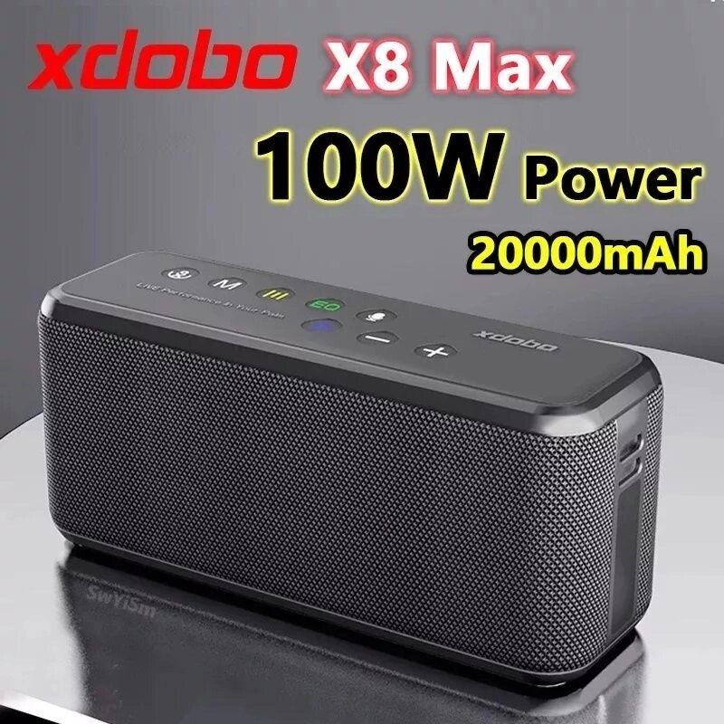 Колонка Xdobo X8 Max 100W портативна акустика саундбар Xtreme charge від компанії ARTMOS - Інтернет магазин - фото 1