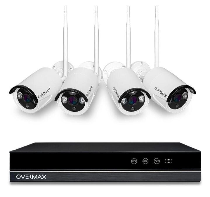 Комплект 6 камер відео OVERMAX Camspot NVR 4.0 FullHD від компанії ARTMOS - Інтернет магазин - фото 1