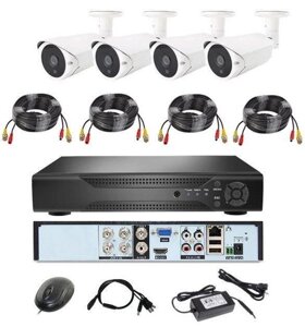 Комплект системи відеоспостереження на 4 камери aHD KIT 10800 PRO, 2Мп
