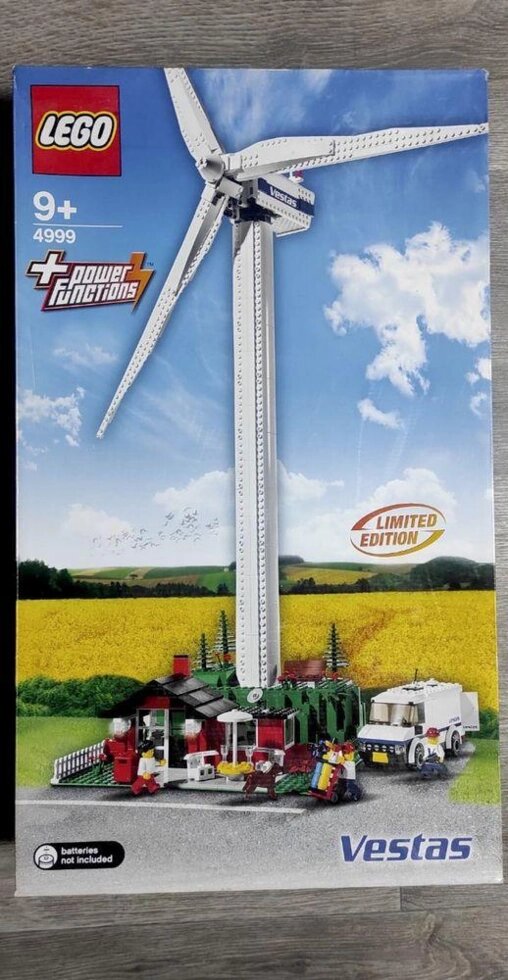 Конструктор LEGO 4999 Vestas Wind Turbine Limited Edition ЛЕГО від компанії ARTMOS - Інтернет магазин - фото 1