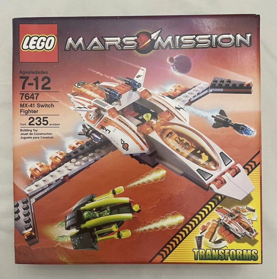 Конструктор LEGO 7647 Mars Mission MX-41 Switch Fighter ЛЕГО від компанії ARTMOS - Інтернет магазин - фото 1