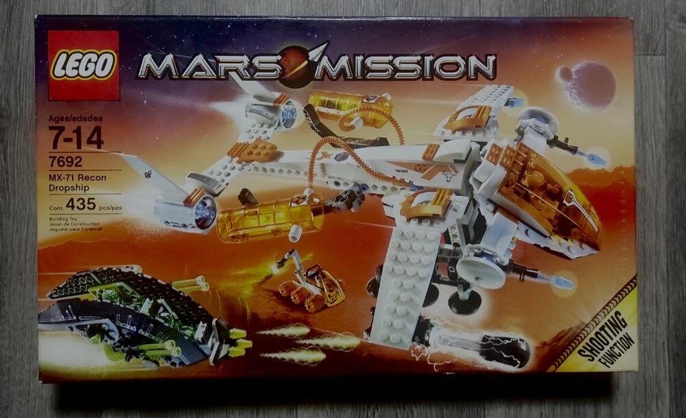 Конструктор LEGO 7692 Mars Mission MT-71 Recon Dropship ЛЕГО від компанії ARTMOS - Інтернет магазин - фото 1