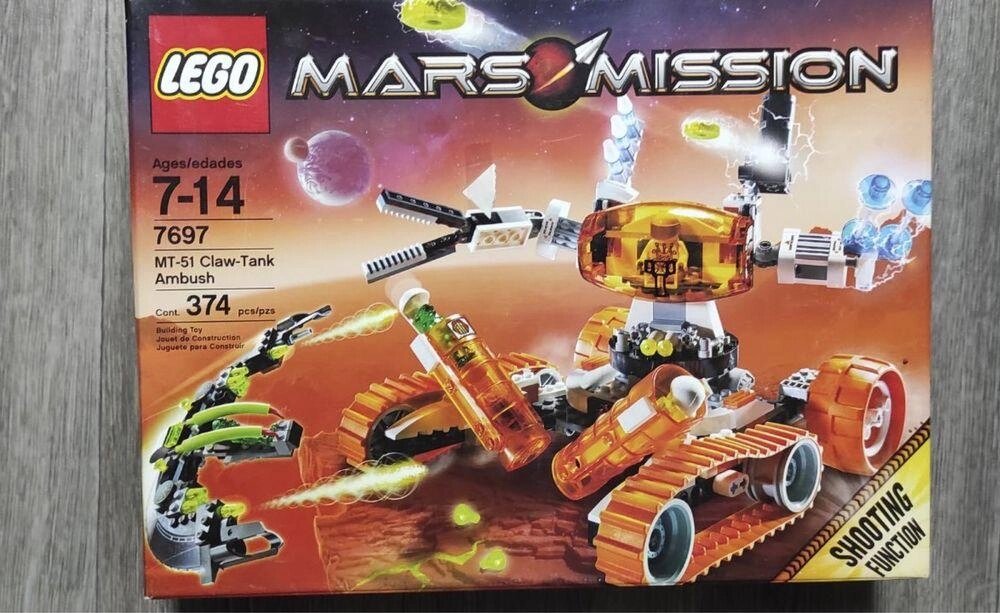 Конструктор LEGO 7697 Mars Mission MT-51 Claw-Tank Ambush ЛЕГО від компанії ARTMOS - Інтернет магазин - фото 1