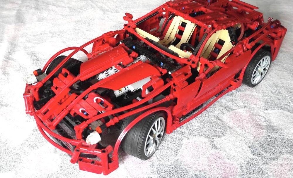 Конструктор LEGO 8145 Racers Ferrari 599 GTB Fioriano 1:10 ЛЕГО від компанії ARTMOS - Інтернет магазин - фото 1