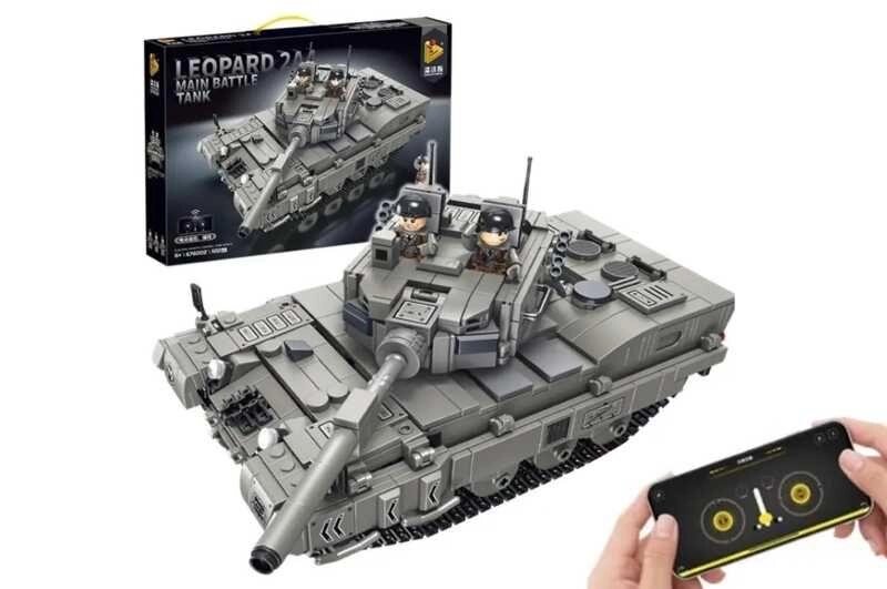 Конструктор на пульт 676002 Танк Леопард Leopard 2A4 1122 дет лего від компанії ARTMOS - Інтернет магазин - фото 1