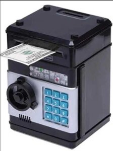 Скарбничка сейф, дитячий банкомат із кодовим замком