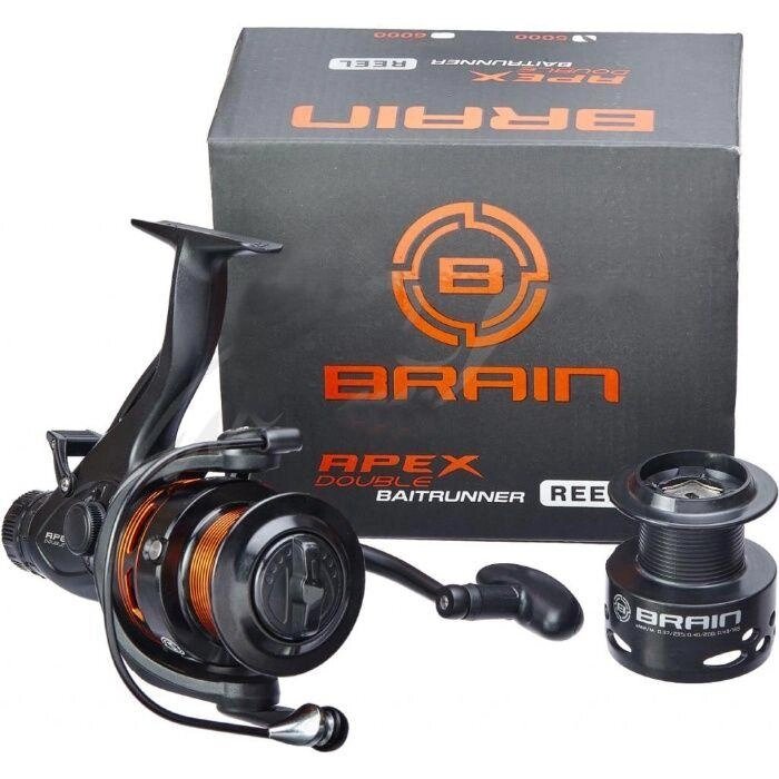 Котушки Brain Apex Double Baitrunner 3000, 4000,5000,6000 6+1BB 5.1:1 від компанії ARTMOS - Інтернет магазин - фото 1