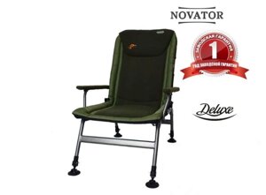 Крісло для риболовлі та відпочинку Novator SR-8 Relax преміум розпродажу