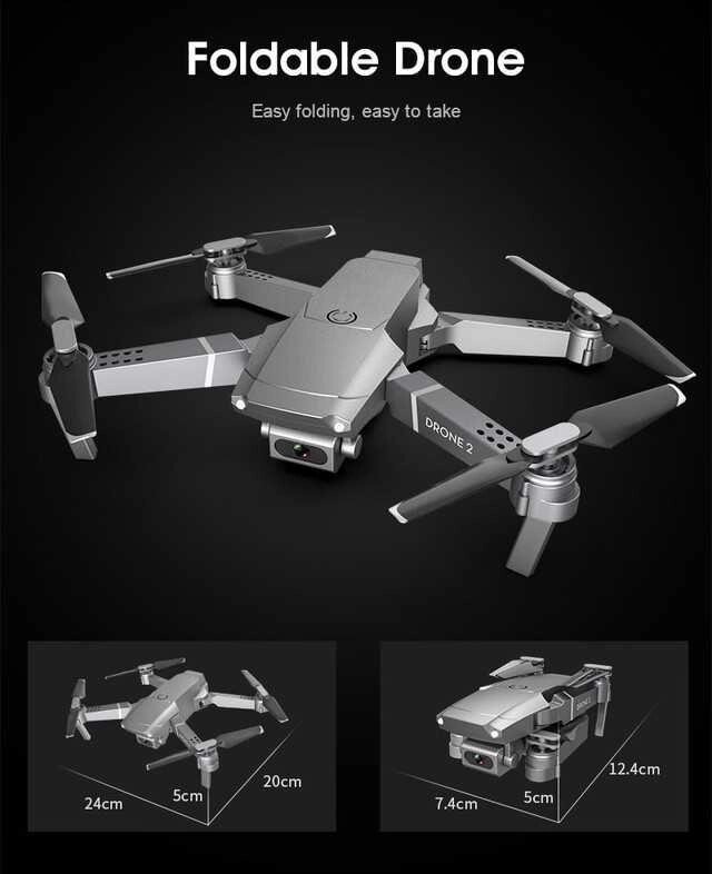 Квадрокоптер Drone 2 з камерою WiFi. складний корпус + Кейс! від компанії ARTMOS - Інтернет магазин - фото 1