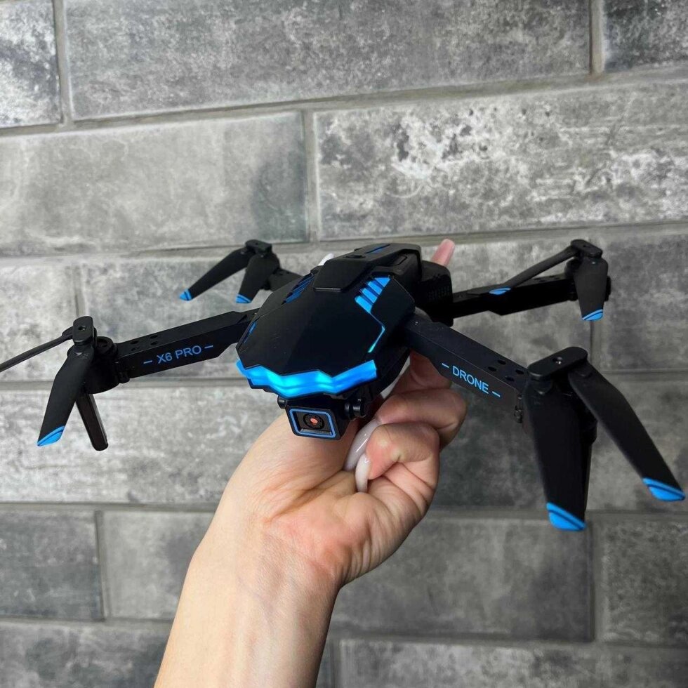 Квадрокоптер X6 PRO – дрон із 4K камерою, FPV, обхід перешкод, 20 хв від компанії ARTMOS - Інтернет магазин - фото 1