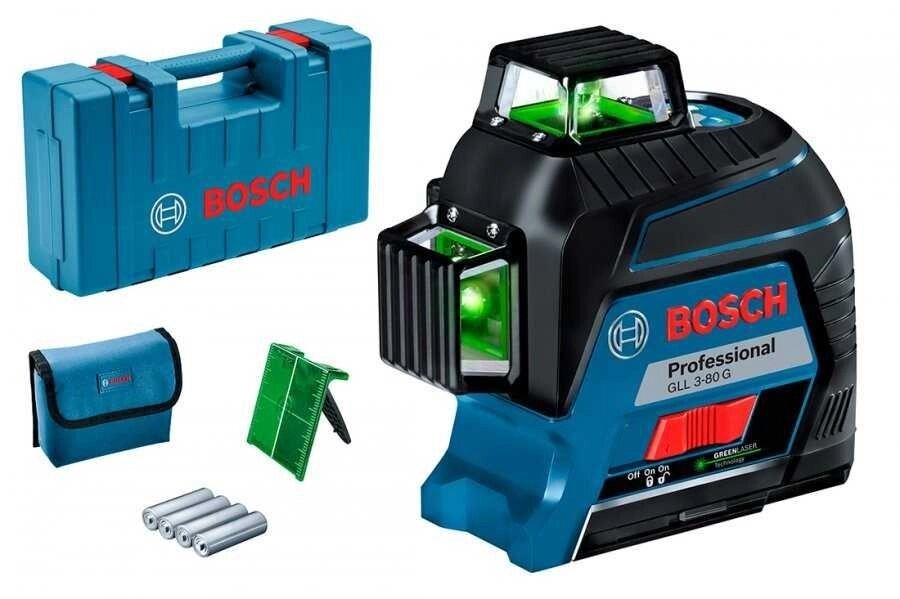 Лазерний нівелір Bosch GLL 3-80 G Professional від компанії ARTMOS - Інтернет магазин - фото 1