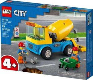 LEGO CITY 60325 4+ бетонний міксер