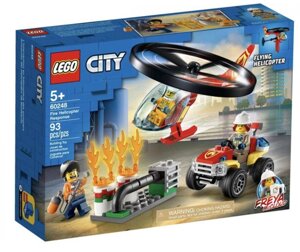 LEGO City Пожежний рятувальний вертоліт (60248)