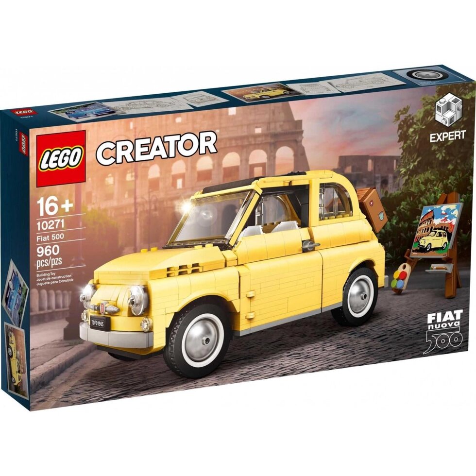 LEGO Creator Expert 10271 Fiat 500 (Пошкоджена коробка) від компанії ARTMOS - Інтернет магазин - фото 1