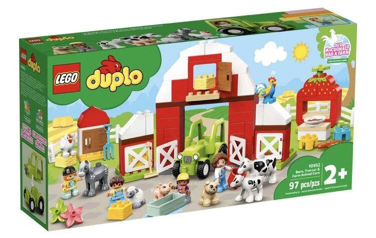 LEGO DUPLO Хлів, трактор та догляд за тваринами (10952) від компанії ARTMOS - Інтернет магазин - фото 1