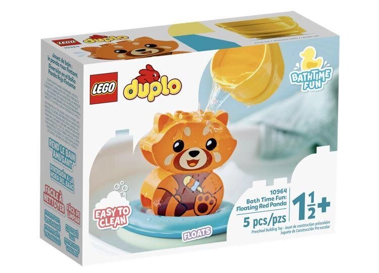 LEGO DUPLO My First Пригоди у ванній кімнаті: Червона панда 10964 від компанії ARTMOS - Інтернет магазин - фото 1