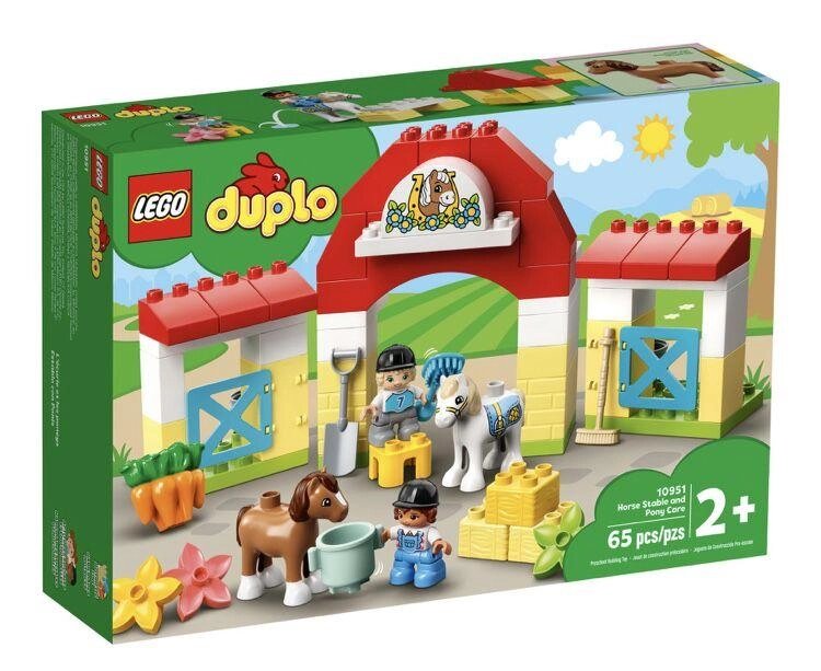 LEGO DUPLO Стайня та догляд за поні (10951) від компанії ARTMOS - Інтернет магазин - фото 1