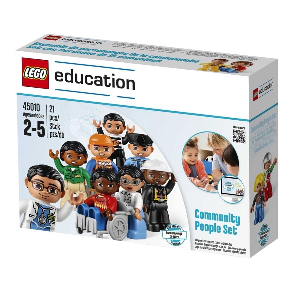 Lego Education 45010 Duplo набір цифр мешканців міста від компанії ARTMOS - Інтернет магазин - фото 1