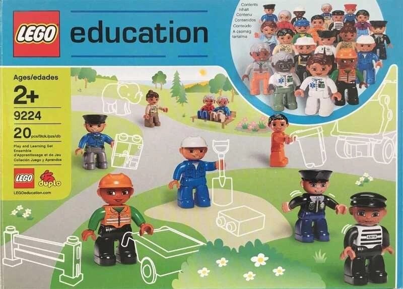 Lego Education 9224 Duplo набір фігур Суспільство міських жителів від компанії ARTMOS - Інтернет магазин - фото 1