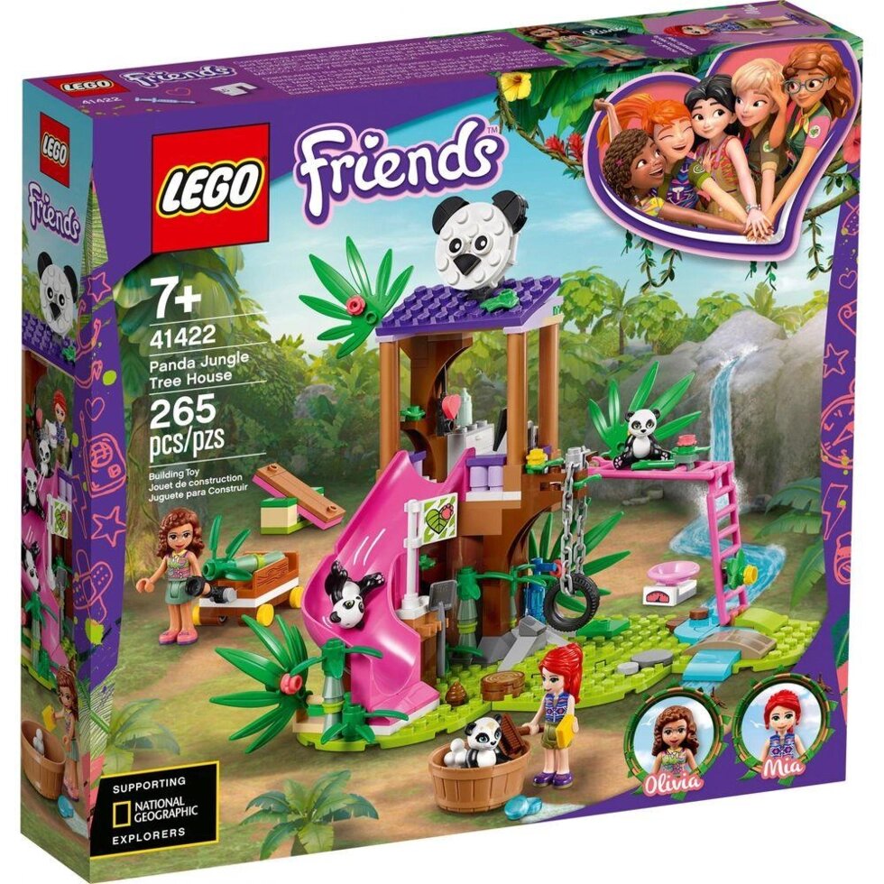 LEGO Friends Будиночок панди на дереві в джунглях (41422) від компанії ARTMOS - Інтернет магазин - фото 1