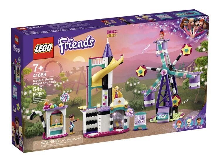 LEGO Friends Чарівне колесо огляду та гірка (41689) від компанії ARTMOS - Інтернет магазин - фото 1